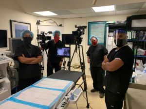 Small expert video crews are now utilized in a post pandemic world